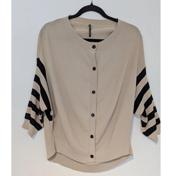 Share Vintage LIVIANA CONTI Women's Cardigan Avant Garde Unusual Design Size S - Picture 1 of 6